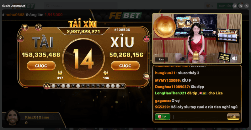 Sảnh Livestream Casino với các Dealer Xinh đẹp