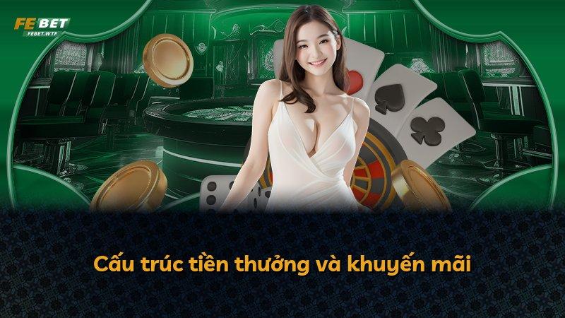 Cấu trúc tiền thưởng và khuyến mãi