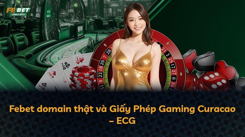 Febet domain thật và Giấy Phép Gaming Curacao – ECG